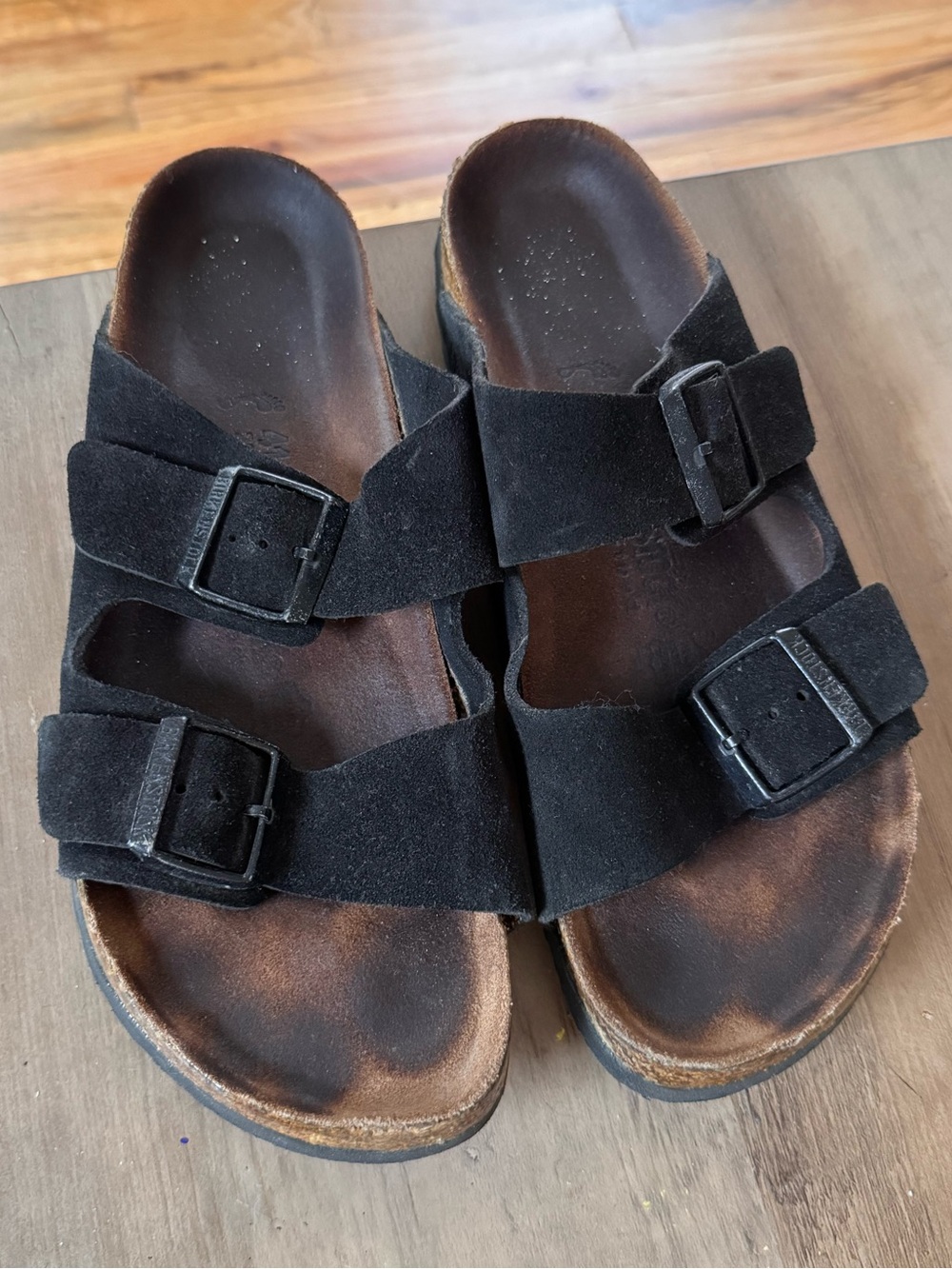 Birkenstock Arizona Black Suede